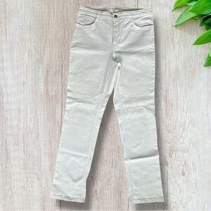 Jones New York Sutton Straight White Jeans Size 12